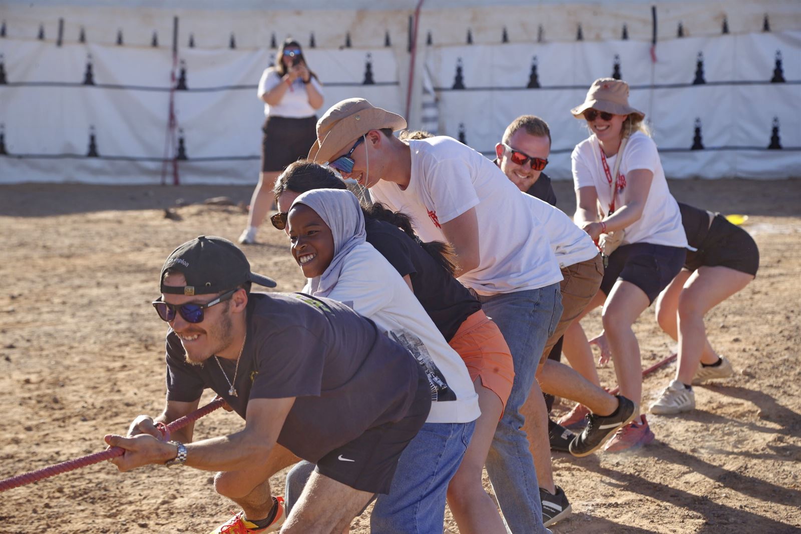 Action de l'association Les Enfants du Désert au Maroc